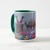 Rudolph pas un mot Mug de Noël AI Utilisé (Devant gauche)