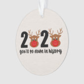 Rudolph Red Mask Reindeer 2020 (devant)