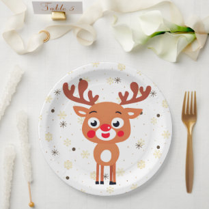 Rudolph Red Nose Reindeer Paper Bord