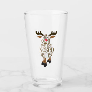 Rudolph Reindeer Glas