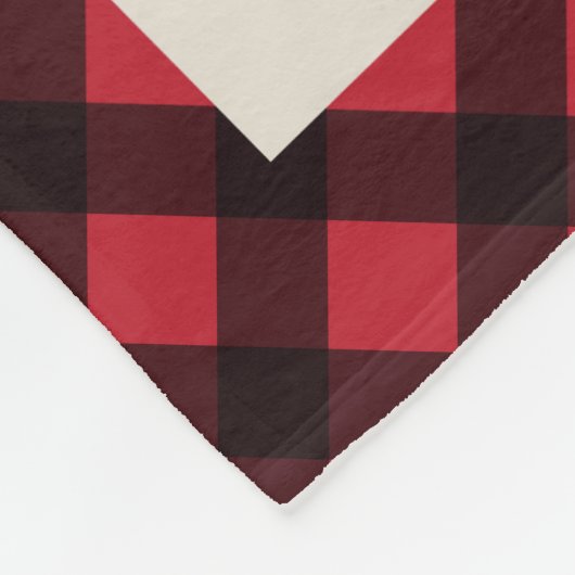 Rudolph Reindeer Personalized Fleece Blanket (Hoek)