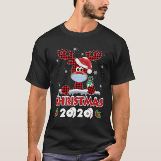 Rudolph rendiermasker bijpassende familie kerst 20 t-shirt