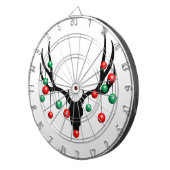 Rudolph the Dead Nosed Reindeer Dartbord (Voorkant Rechts)