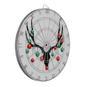 Rudolph the Dead Nosed Reindeer Dartbord (Voorkant Links)