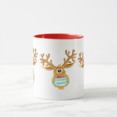 Rudolph the Face Mask Reindeer Mok (Midden)