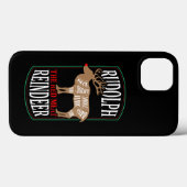 Rudolph the Red Meat Reindeer Case-Mate iPhone Case (Achterkant (horizontaal))