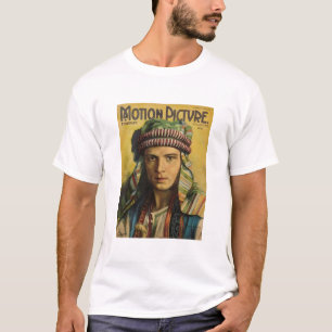 Rudolph Valentino 1922 Film Magazine Shirt