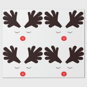 Rudolph Wrapping Paper Cadeaupapier