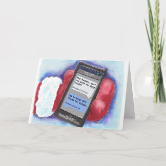 Rudolph zegt ja! Kerstkaart Feestdagen Kaart