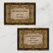 Rudolphs Muse Conrad Victoriaans Visitekaartje (Voorkant / Achterkant)