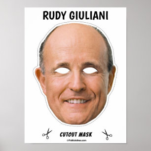RUDY GIULIANI Halloween Masker Poster