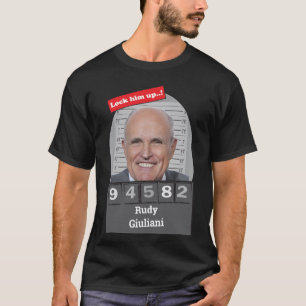 Rudy Giuliani Satirische Mugshot Plezier Sluit hem T-shirt