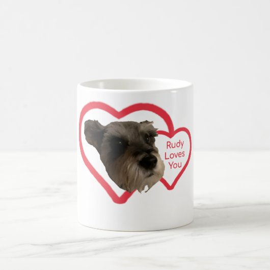 Rudy houdt van je koffie Mok (Center)