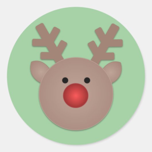Rudy Les Stickers De Vacances Reindeer (Devant)