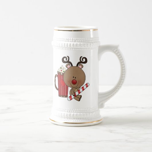 Rudy Reindeer met Cacao Bierpul (Rechts)