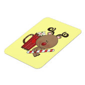 Rudy Reindeer met Cacao Magneet (Linkerzijde)
