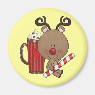 Rudy Reindeer met Cacao Magneet