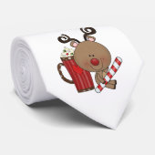 Rudy Reindeer met Cacao Stropdas (Opgerold)