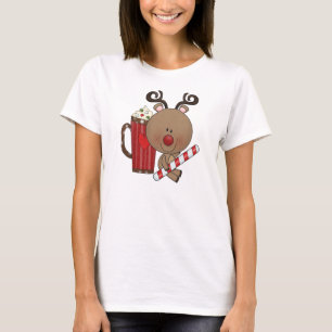 Rudy Reindeer met Cacao T-shirt
