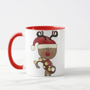 Rudy Reindeer met Klokken Mok