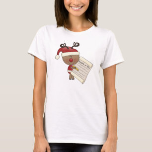 Rudy Reindeer Naughty of Nic T-shirt