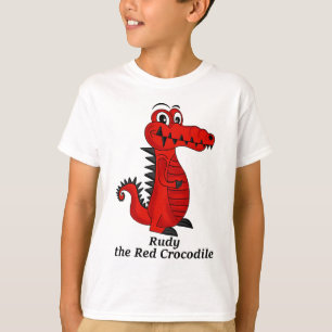 Rudy the Red Crocodile Kinder T-Shirt