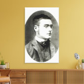 Rudyard Kipling Canvas Afdruk (Insitu (Woonkamer))