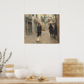 Rue à Venise - John Sargent Fine Art Poster (Cuisine)
