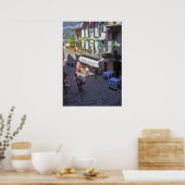 Rue affiche de Como à Bellagio, lac (Cuisine)