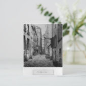 Rue Basse des Ursins, Parijs, 1858-78 Briefkaart (Staand voorkant)