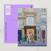 RUE BONAPARTE: PARIJS 75006 BRIEFKAART (Voorkant / Achterkant)