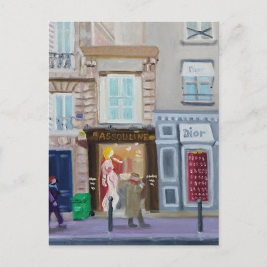 RUE BONAPARTE: PARIJS 75006 BRIEFKAART (Voorkant)