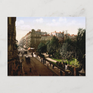 Rue d'Alsace-Lorraine Toulouse Frankrijk Briefkaart