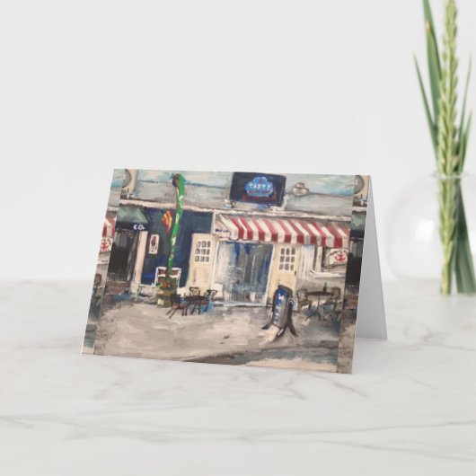 Rue de Division, carte de voeux de l'île de Kelley (Devant)