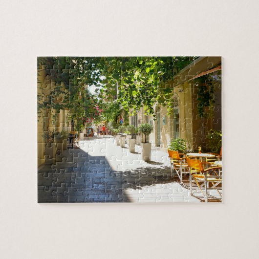 Rue de la Grèce Corfou, puzzle (Horizontal)