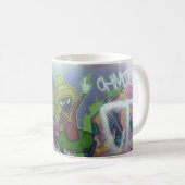 Rue de Leake rentrée par tasse de graffiti - (Devant droit)