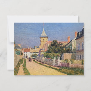 Rue de Moustier a Thorigny, kunst, Briefkaart