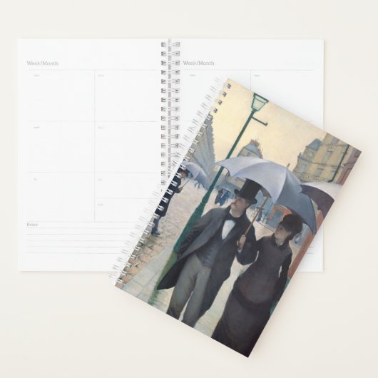 Rue de Paris, temps de pluie (Devant avec enveloppe)