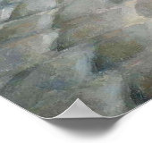 Rue de Paris, temps de pluie door Gustave Caillebo Poster (Hoek)