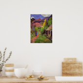 'Rue de Tahiti' - Paul Gauguin Print (Keuken)