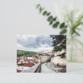 Rue du centre de Prague Carte postale (Debout devant)