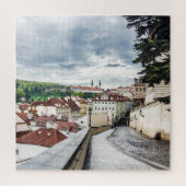 Rue du centre de Prague Jigsaw Puzzle (Vertical)