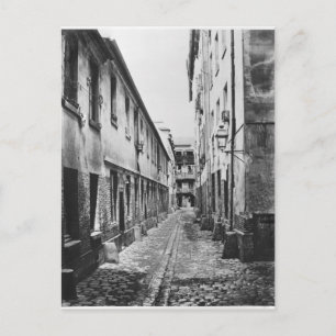 Rue du Fer-a-Moulin, Parijs, 1858-78 Briefkaart