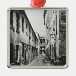 Rue du Fer-a-Moulin, Parijs, 1858-78 Metalen Ornament