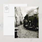 Rue du Jardinet en de cul-de-sac Briefkaart (Voorkant / Achterkant)