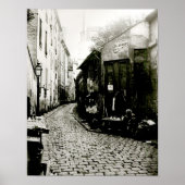 Rue du Jardinet en de cul-de-sac Poster (Voorkant)
