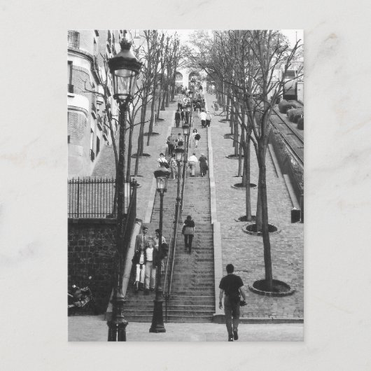 Rue Foyatier, Montmartre, Paris Carte postale (Devant)