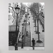 Rue Foyatier, Montmartre, poster van Parijs (Voorkant)