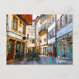 Rue médiévale- Viseu Portugal  Carte postale