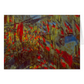 Rue Montorgueil avec drapeaux de Claude Monet (Devant horizontal)